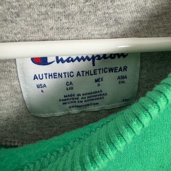 Champion Crewneck Long Sleeve Pullover Sweatshirt US Men's L - Picture 4 of 7